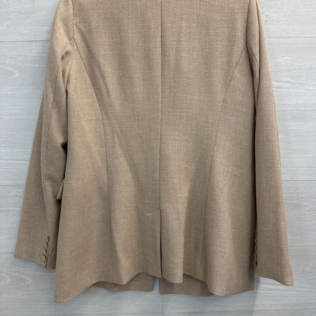 House of Harlow Beige Blazer Jacket Medium