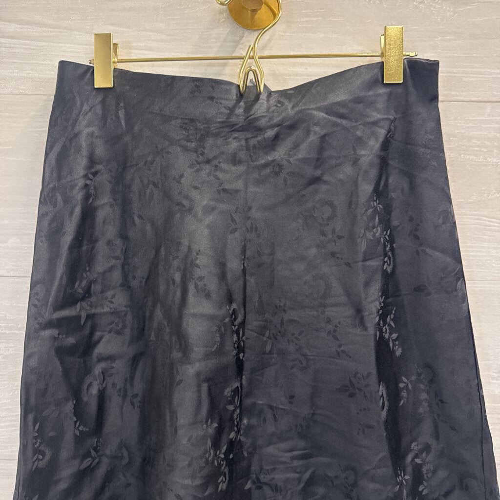 Realisation Black 100% Silk Mini Skirt Medium