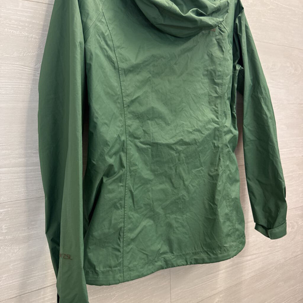 The North Face Green Lightweight Hooded Zip Up Jacket Small