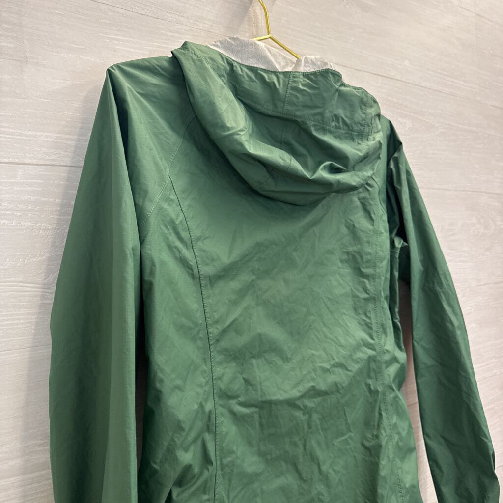 The North Face Green Lightweight Hooded Zip Up Jacket Small
