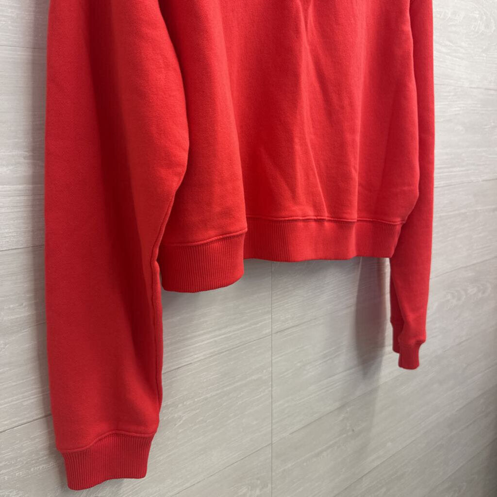 Mododoc Bright Coral Long Sleeve Top Medium