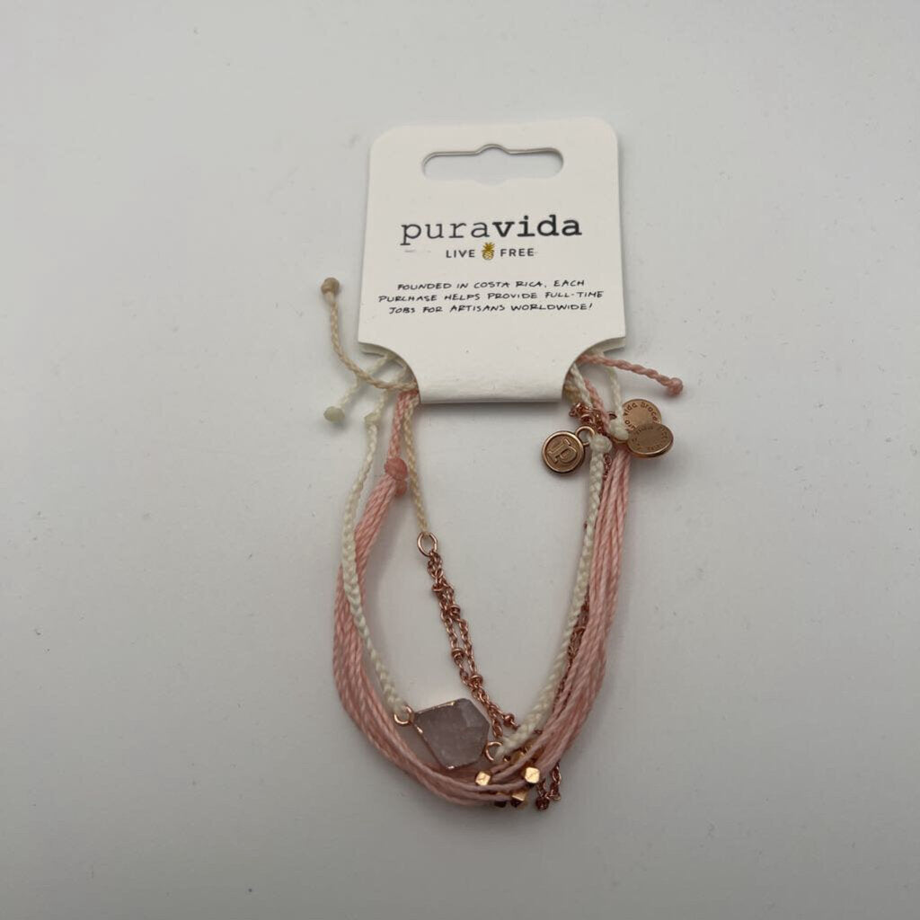 Pura Vida Multi Color Layered Bracelets