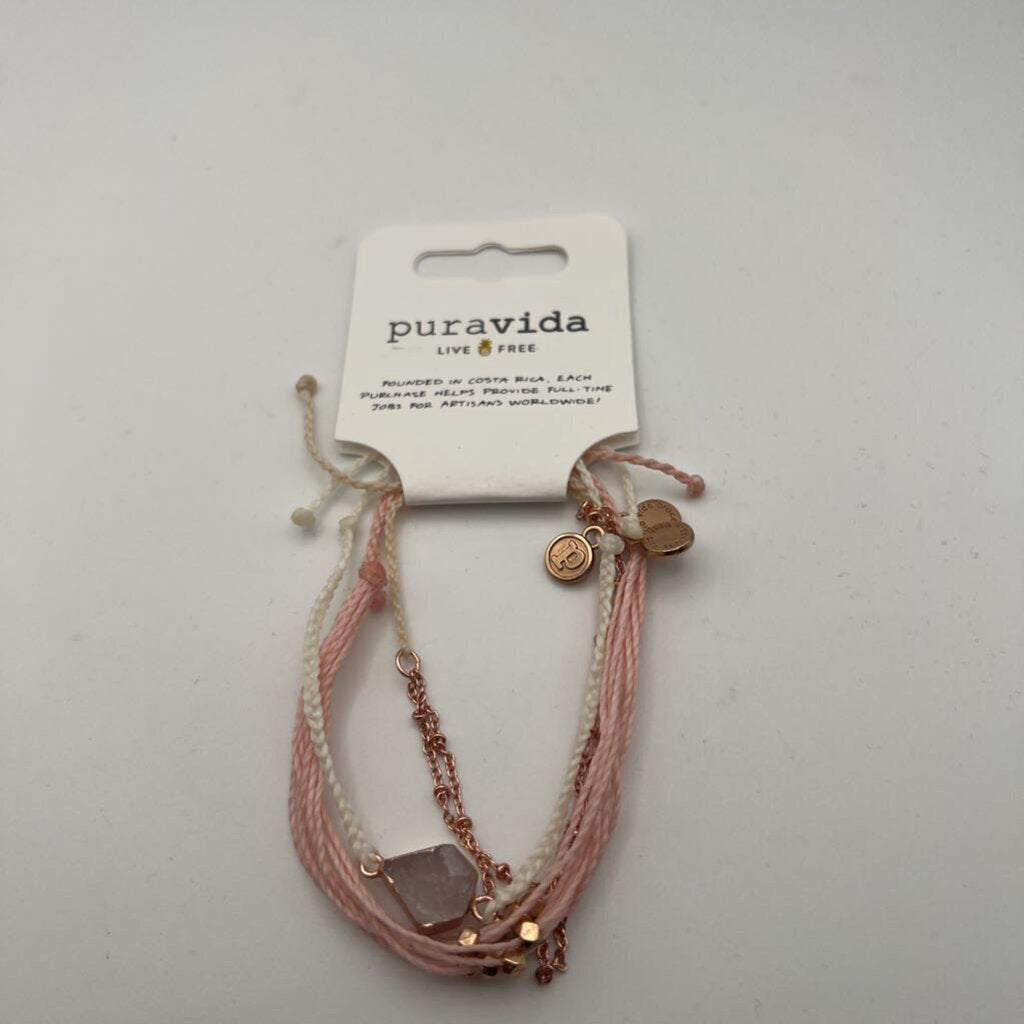 Pura Vida Multi Color Layered Bracelets