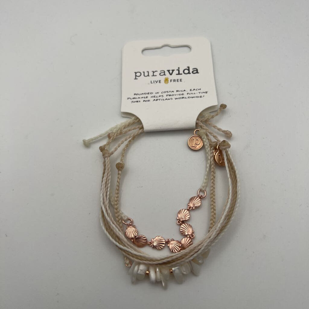Pura Vida Multi Color Layered Bracelets