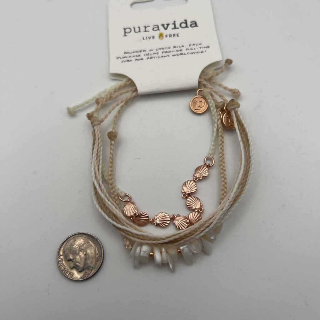 Pura Vida Multi Color Layered Bracelets