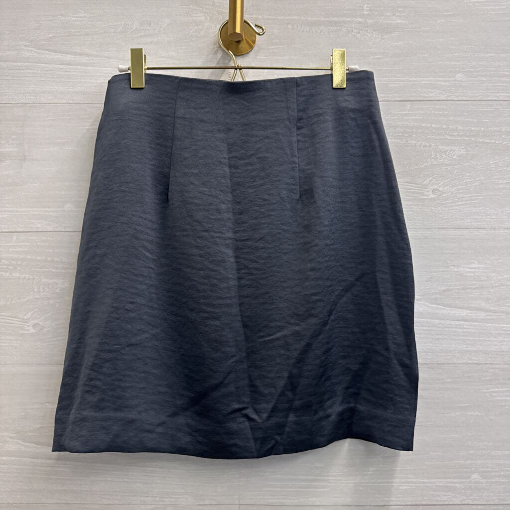 Express Grey Silky Mini Skirt Small