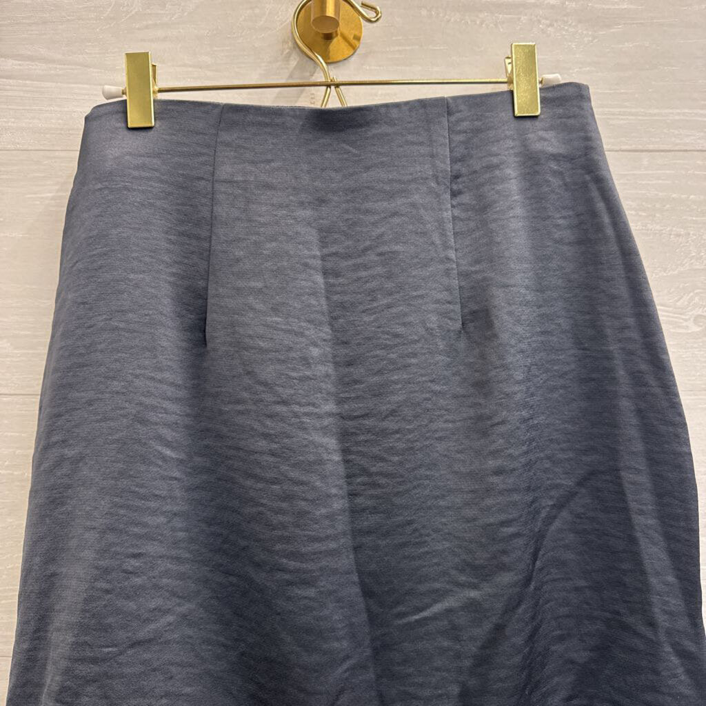Express Grey Silky Mini Skirt Small