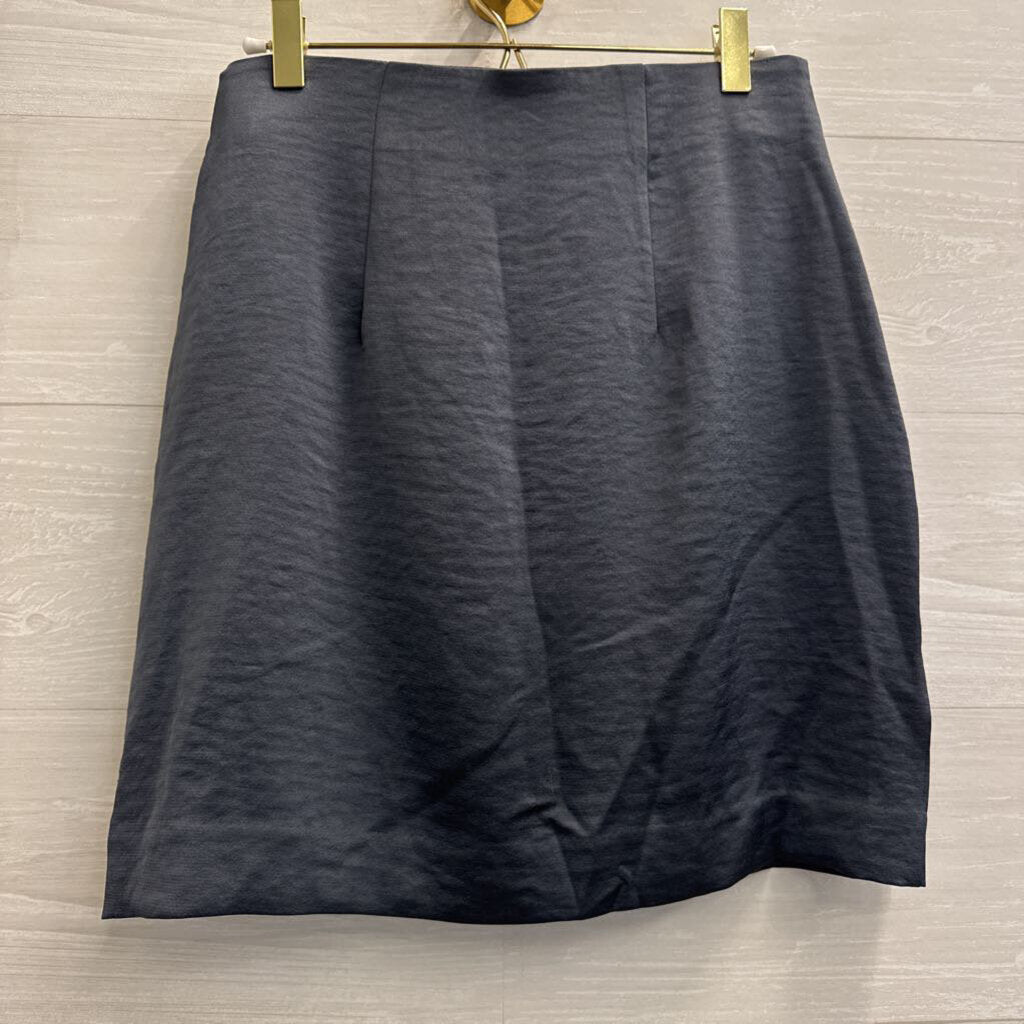 Express Grey Silky Mini Skirt Small