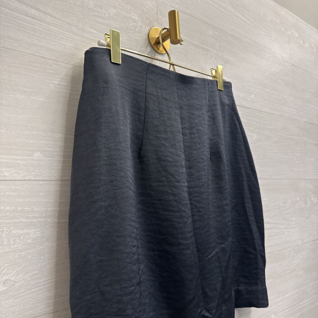 Express Grey Silky Mini Skirt Small