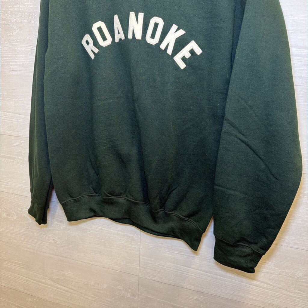 Gildan Green Roanoke Crewneck Sweatshirt Small