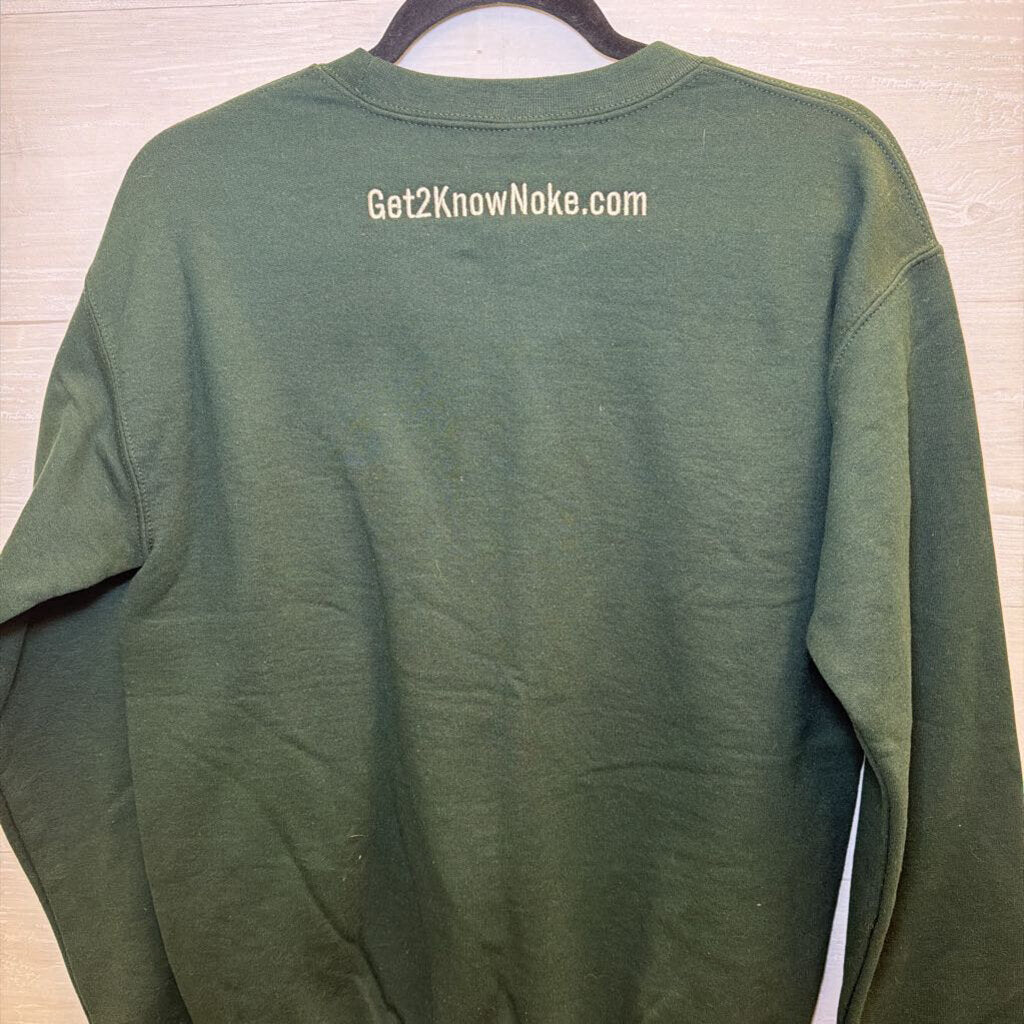 Gildan Green Roanoke Crewneck Sweatshirt Small