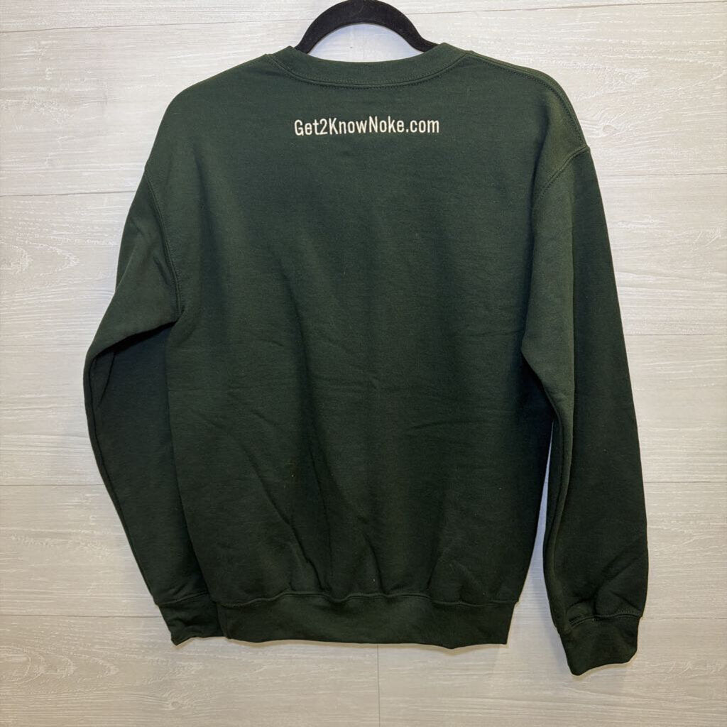 Gildan Green Roanoke Crewneck Sweatshirt Small