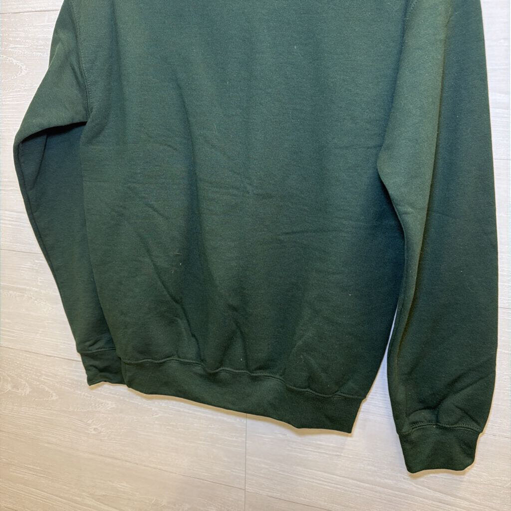 Gildan Green Roanoke Crewneck Sweatshirt Small