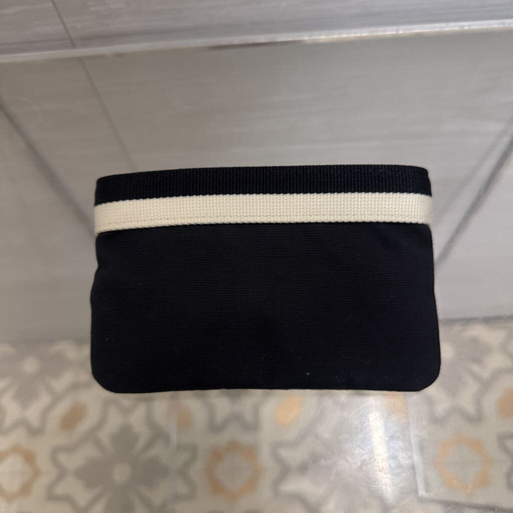 Kate Spade Black/ Cream Bow Coin Pouch