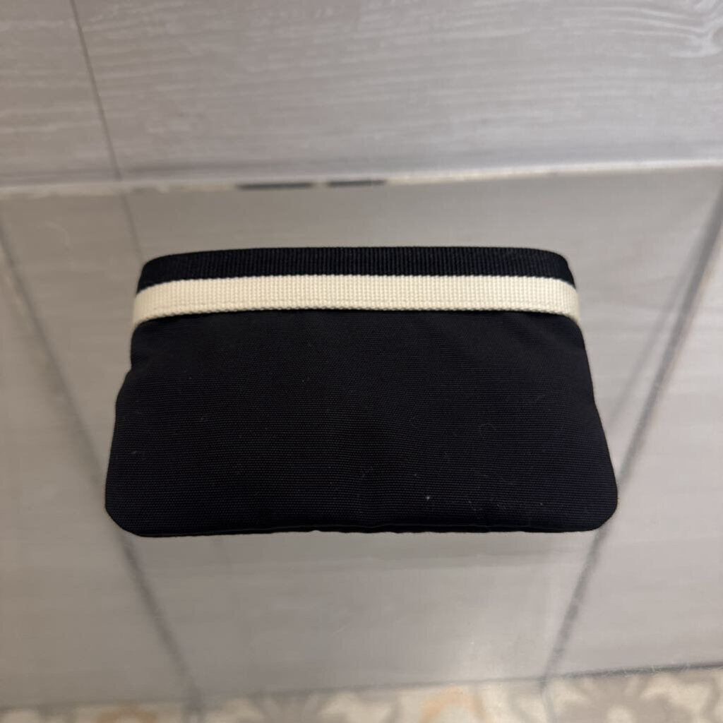 Kate Spade Black/ Cream Bow Coin Pouch