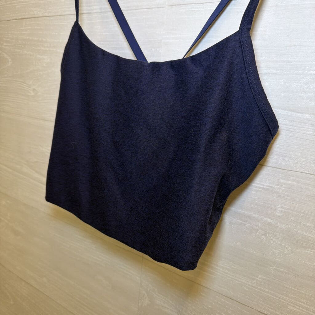 Savage X Fenty Navy Sports Bra Medium