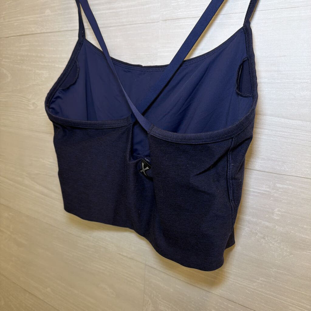 Savage X Fenty Navy Sports Bra Medium