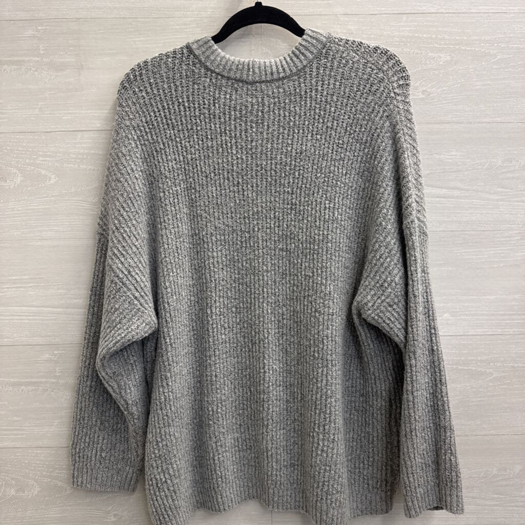 American Eagle Grey Crewneck Sweater Extra Large