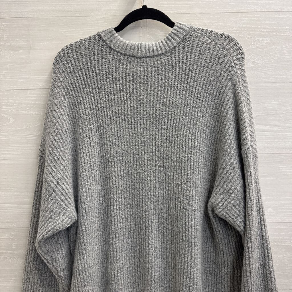 American Eagle Grey Crewneck Sweater Extra Large