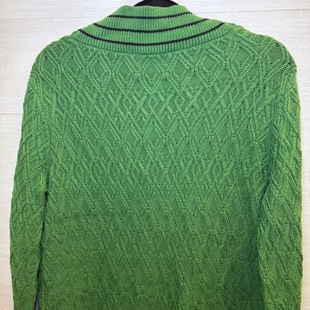 Cabi Green V Neck Sweater Small