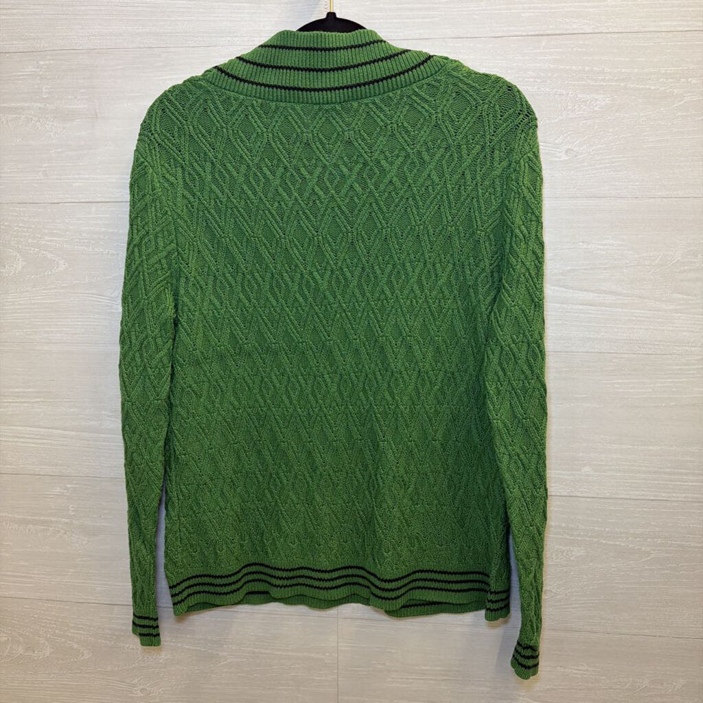Cabi Green V Neck Sweater Small