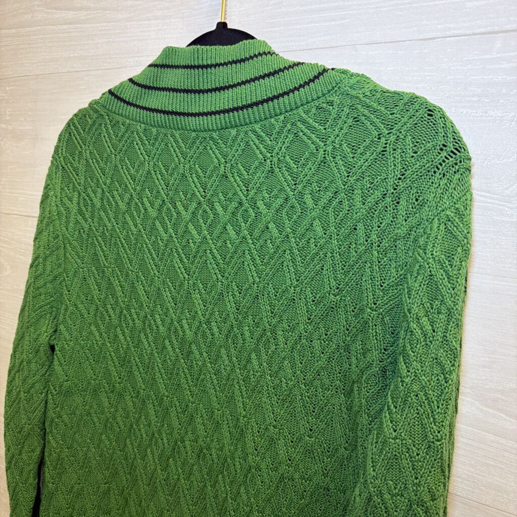Cabi Green V Neck Sweater Small