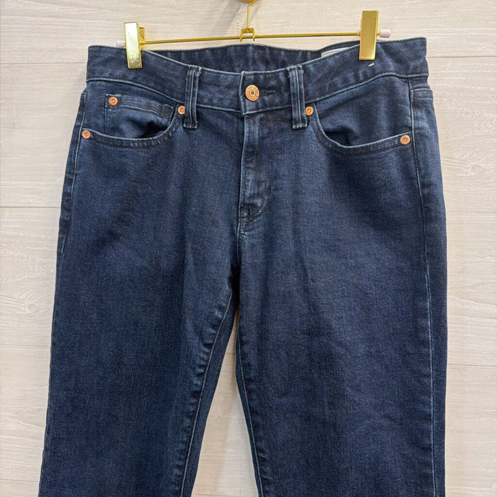 Gap Dark Wash Long and Lean Low Rise Jeans 28 Short