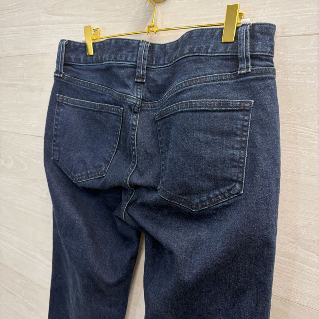 Gap Dark Wash Long and Lean Low Rise Jeans 28 Short