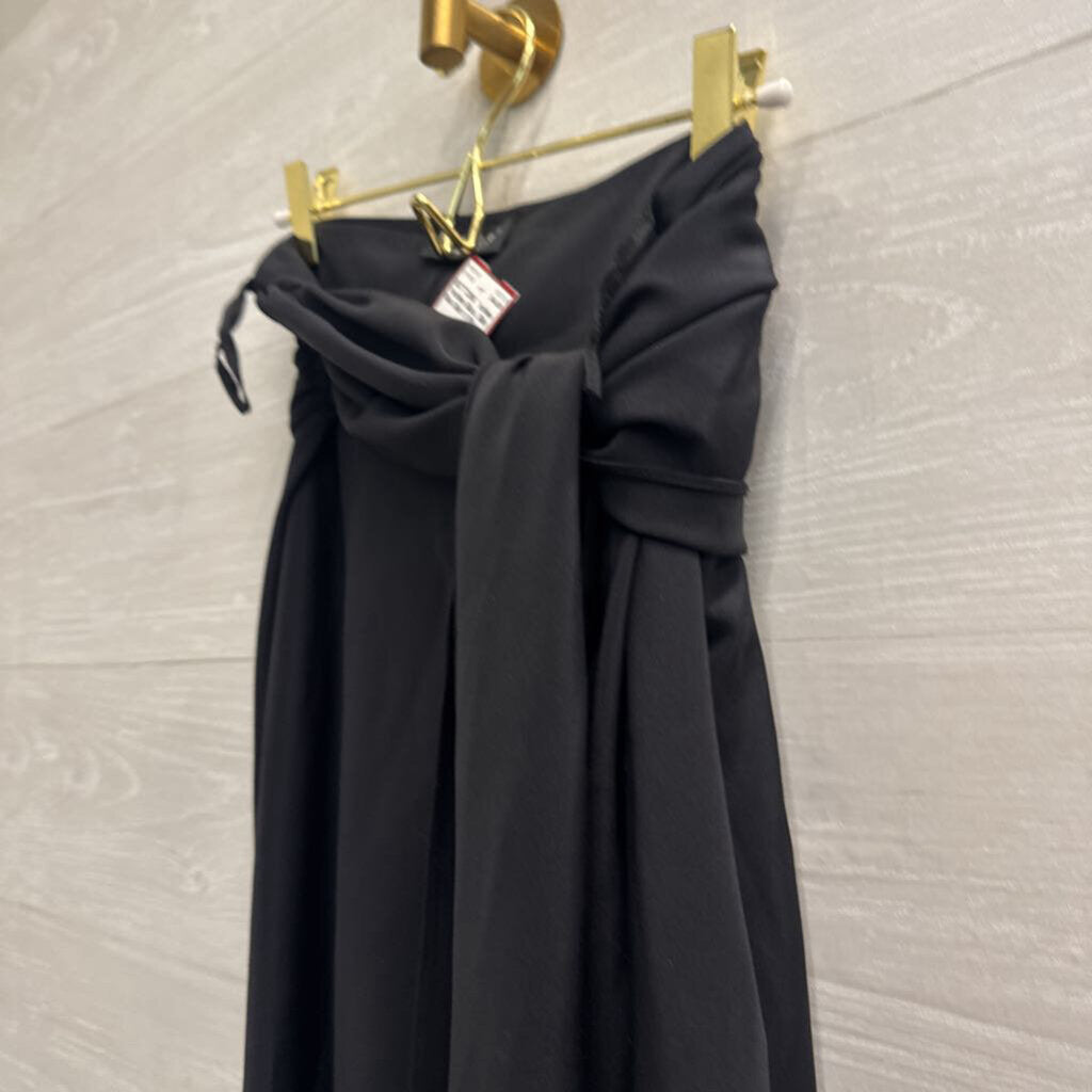 Yeohlee Black Silky Maxi Skirt 8