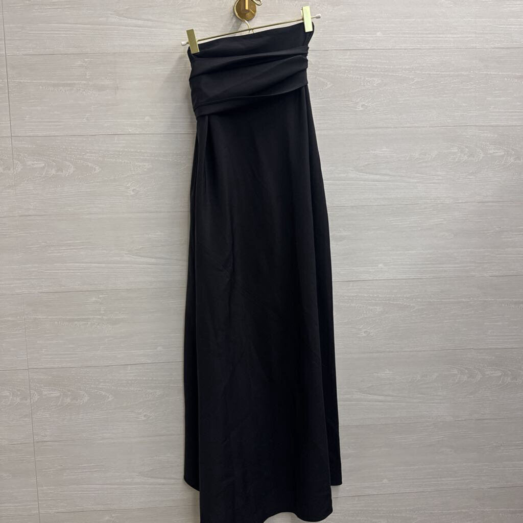 Yeohlee Black Silky Maxi Skirt 8