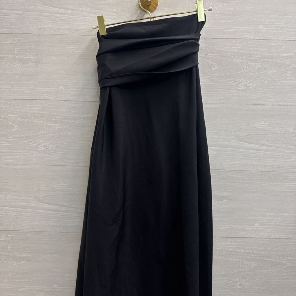 Yeohlee Black Silky Maxi Skirt 8