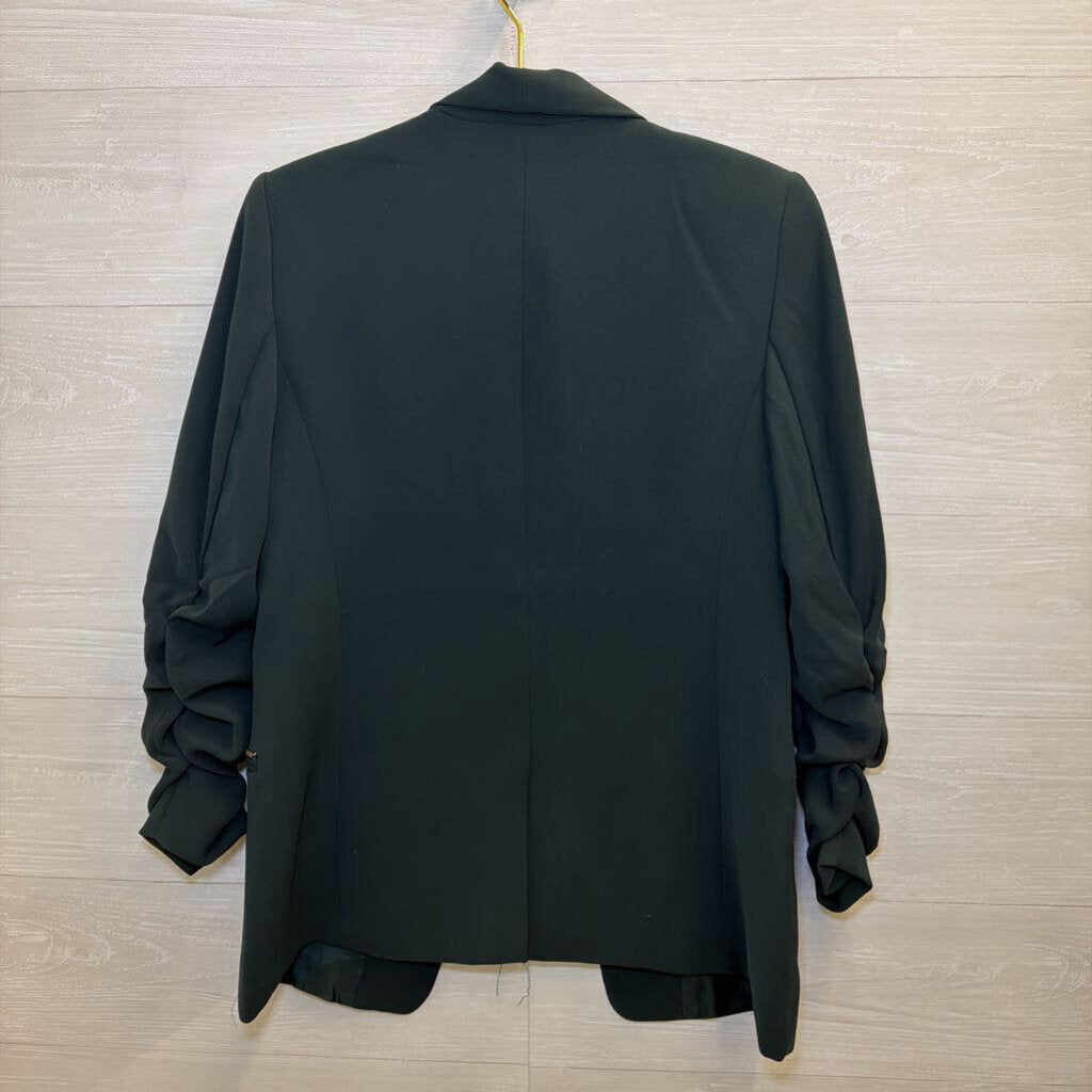 DKNY Green Open Front Blazer Jacket 10