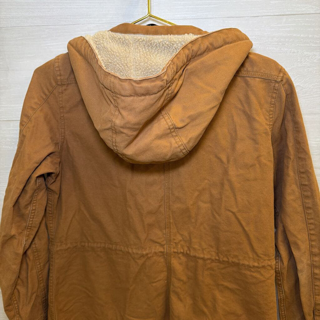 Orvis BrownFresh Field Utility Hooded Zip Up Jacket Medium
