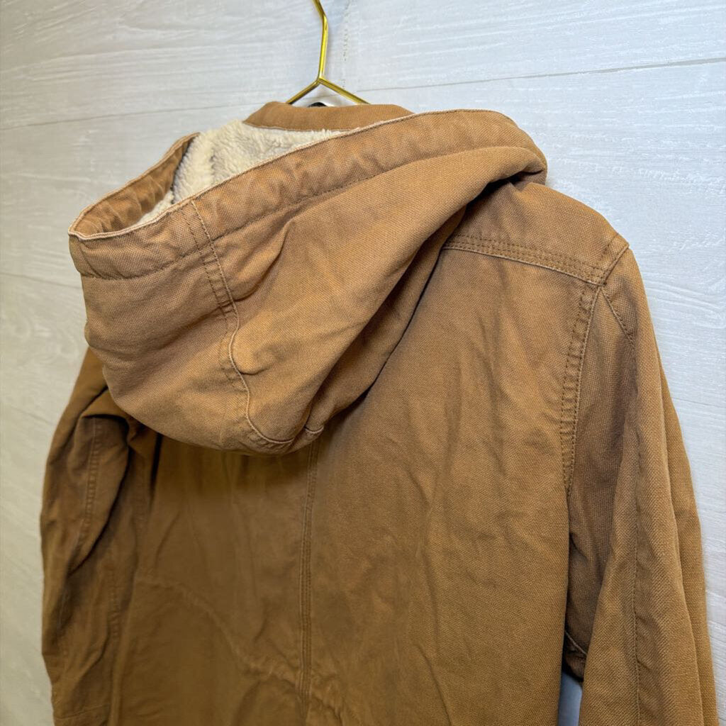 Orvis BrownFresh Field Utility Hooded Zip Up Jacket Medium