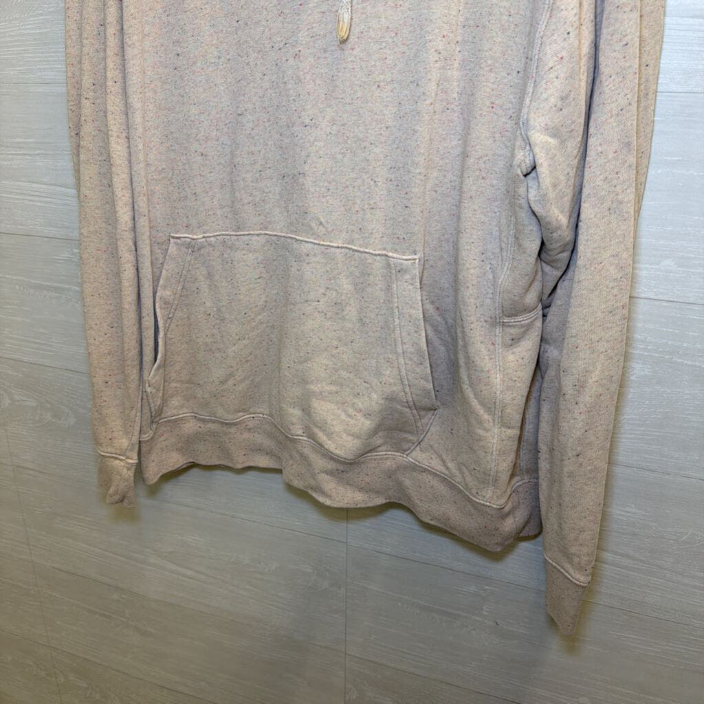 Nike Beige/ Multi Speckled Hoodie Extra Large