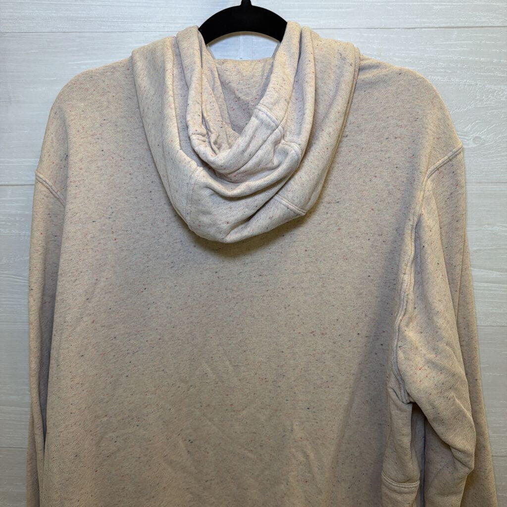 Nike Beige/ Multi Speckled Hoodie Extra Large