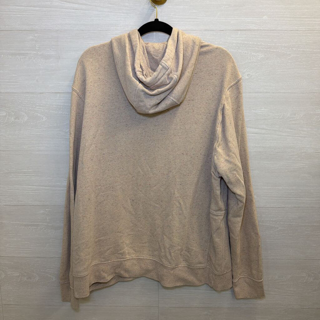 Nike Beige/ Multi Speckled Hoodie Extra Large