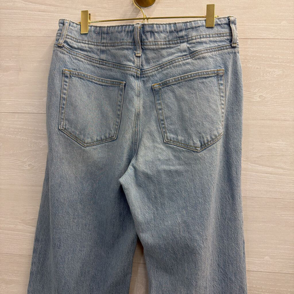 Loft Light Wash The Wide Leg Jeans 8