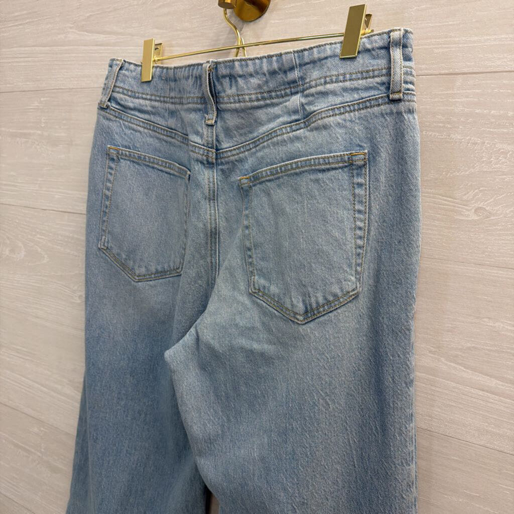 Loft Light Wash The Wide Leg Jeans 8