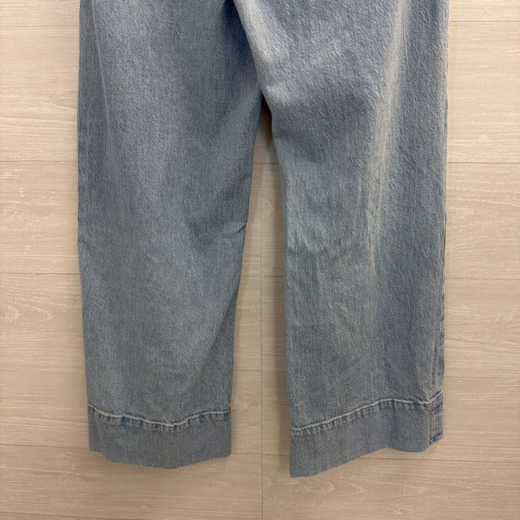 Loft Light Wash The Wide Leg Jeans 8