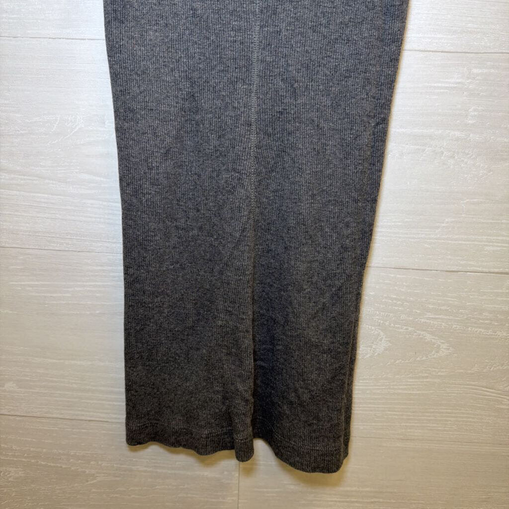 Vince Grey Ribbed Tank Top Extra Small