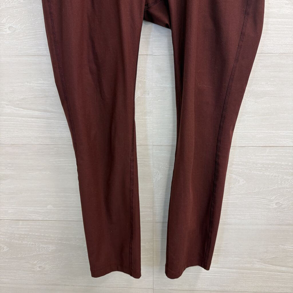 On Cloud Burgundy Leggings Small