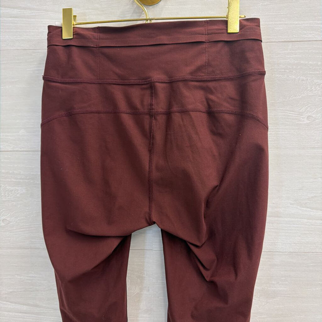 On Cloud Burgundy Leggings Small