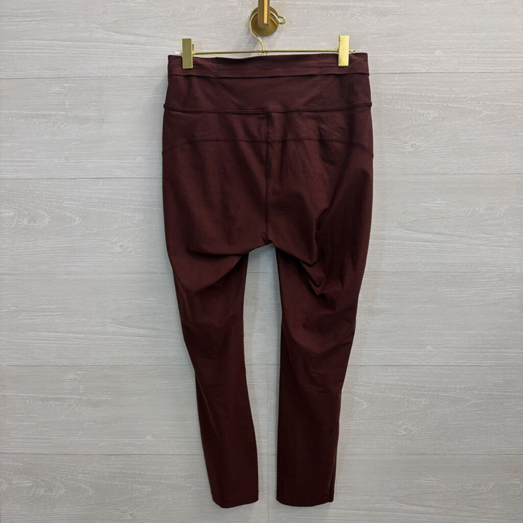 On Cloud Burgundy Leggings Small