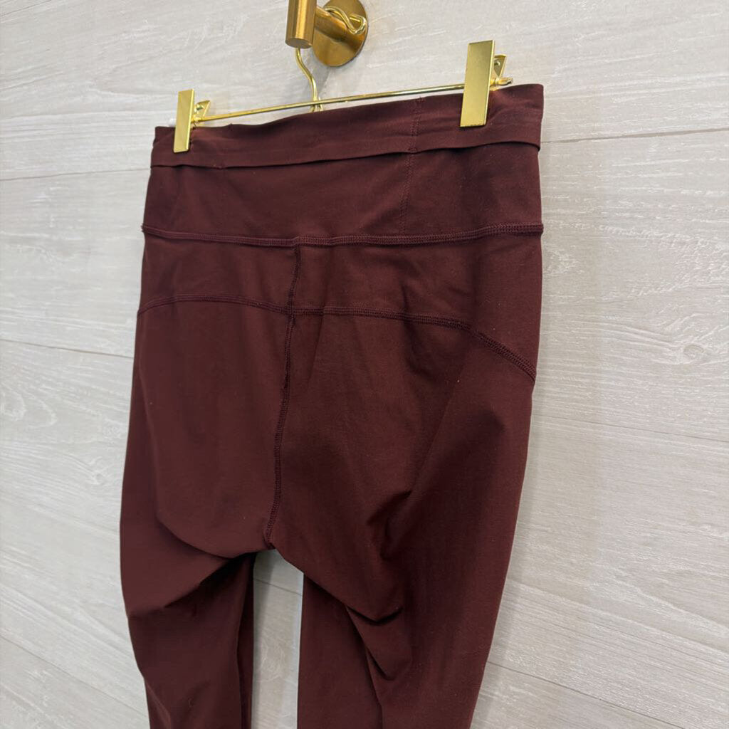 On Cloud Burgundy Leggings Small
