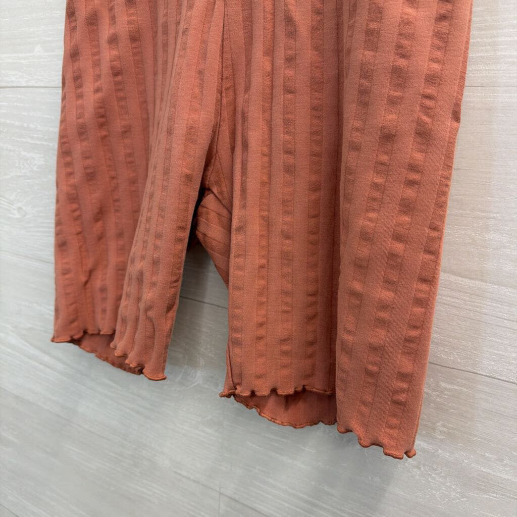 Offline by Aerie Pink Ribbed Biker Shorts Small