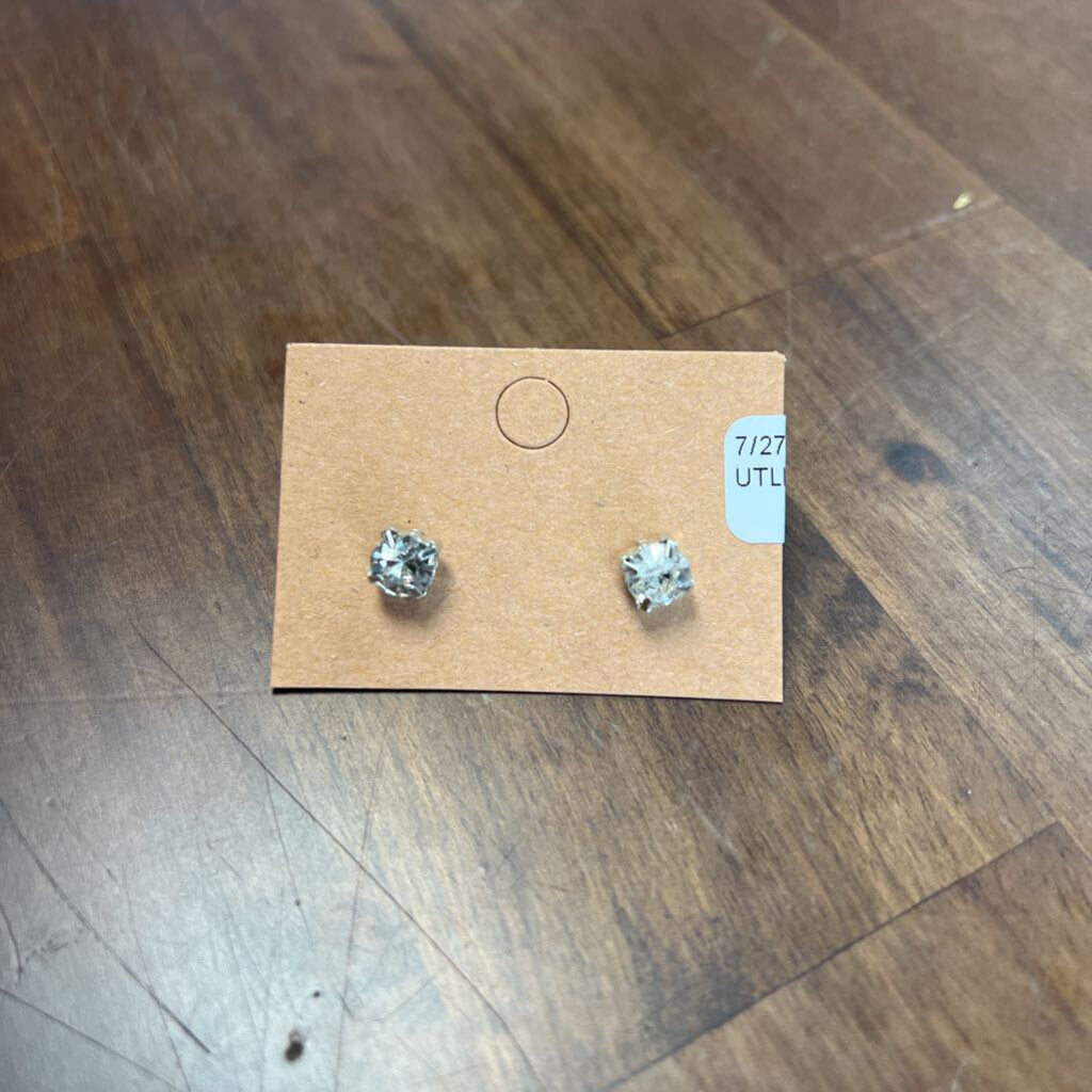 Small Silver Stud Earrings