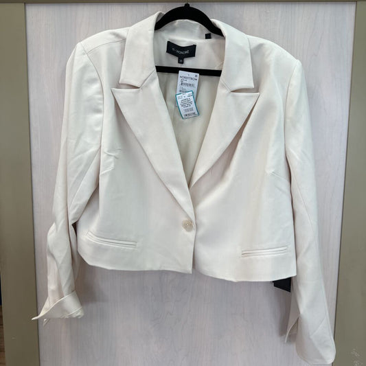 NWT Cropped Cream Blazer Size 20