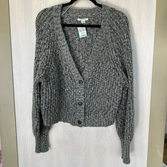 American Eagle Knit Cropped Cardigan Medium