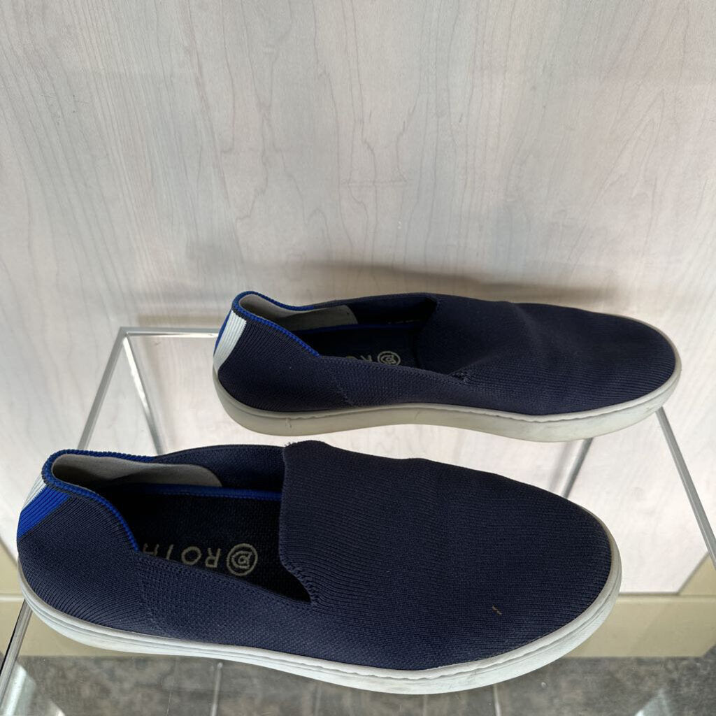 Rothy's Navy Blue Round Town Slip On 10.0